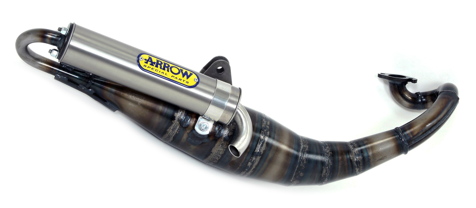 Marmitta scooter Extreme WHITE"" ARROW per Aprilia SR 50 STREET dal 2008.0 al 2009