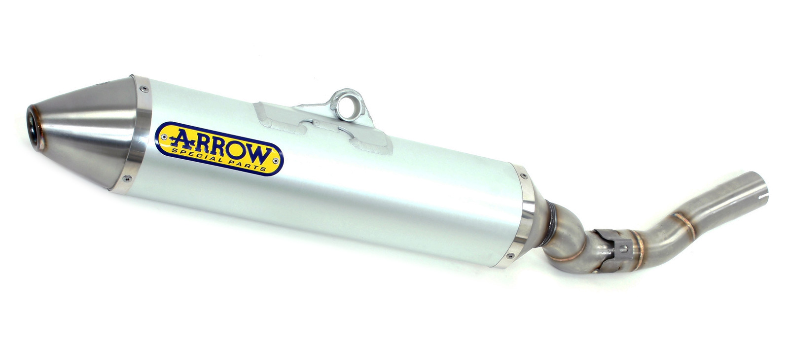 Terminale FULL TITANIO" (sotto sella)" ARROW per Aprilia SX-V 4.5 dal 2007.0 al 2014 - immagine 2