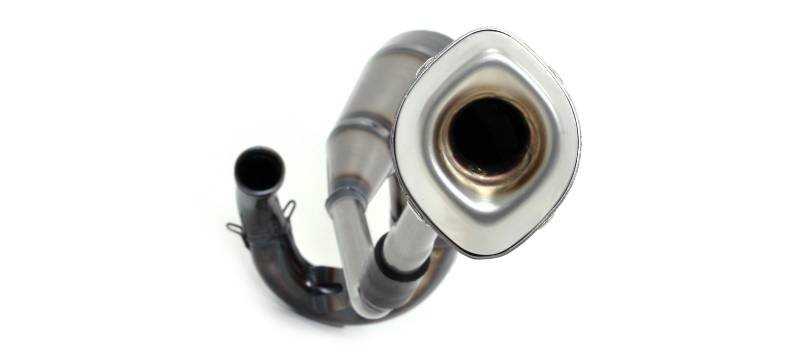 Marmitta All-Road 2T intercambiabile con originale ARROW per Aprilia RX 50 dal 1991.0 al 1994 - immagine 2