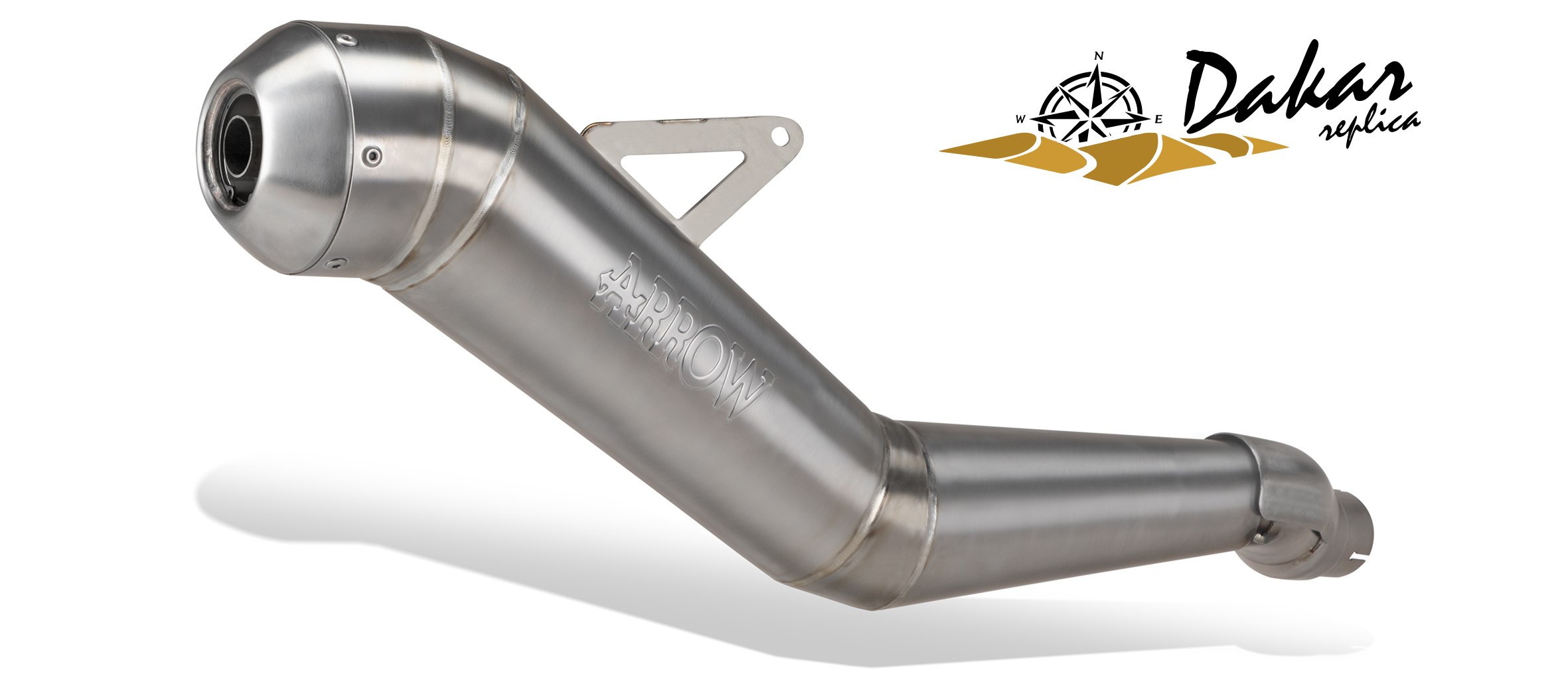 Terminale Dakar Replica racing ARROW per Yamaha Teneré 700 dal 2021.0 al 2024