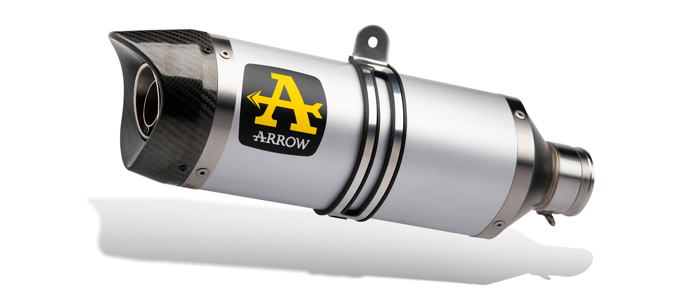 Terminali Thunder Approved Alluminio (Dx+Sx) ARROW per Ducati Monster 1100 dal 2009.0 al 2010 - immagine 3