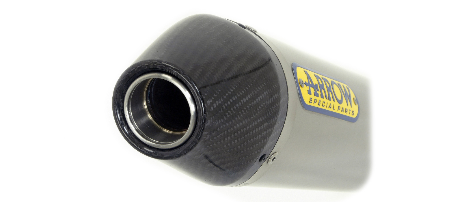 Terminale FULL TITANIO" (sotto sella)" ARROW per Aprilia SX-V 4.5 dal 2007.0 al 2014 - immagine 3