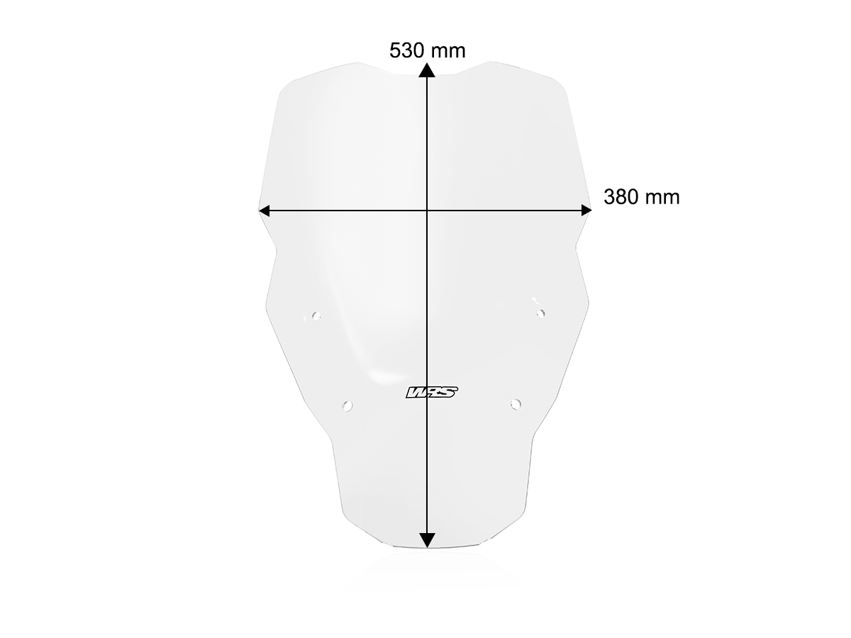 CUPOLINO CAPONORD NO RADAR WRS BMW R 1300 GS 2023-2025