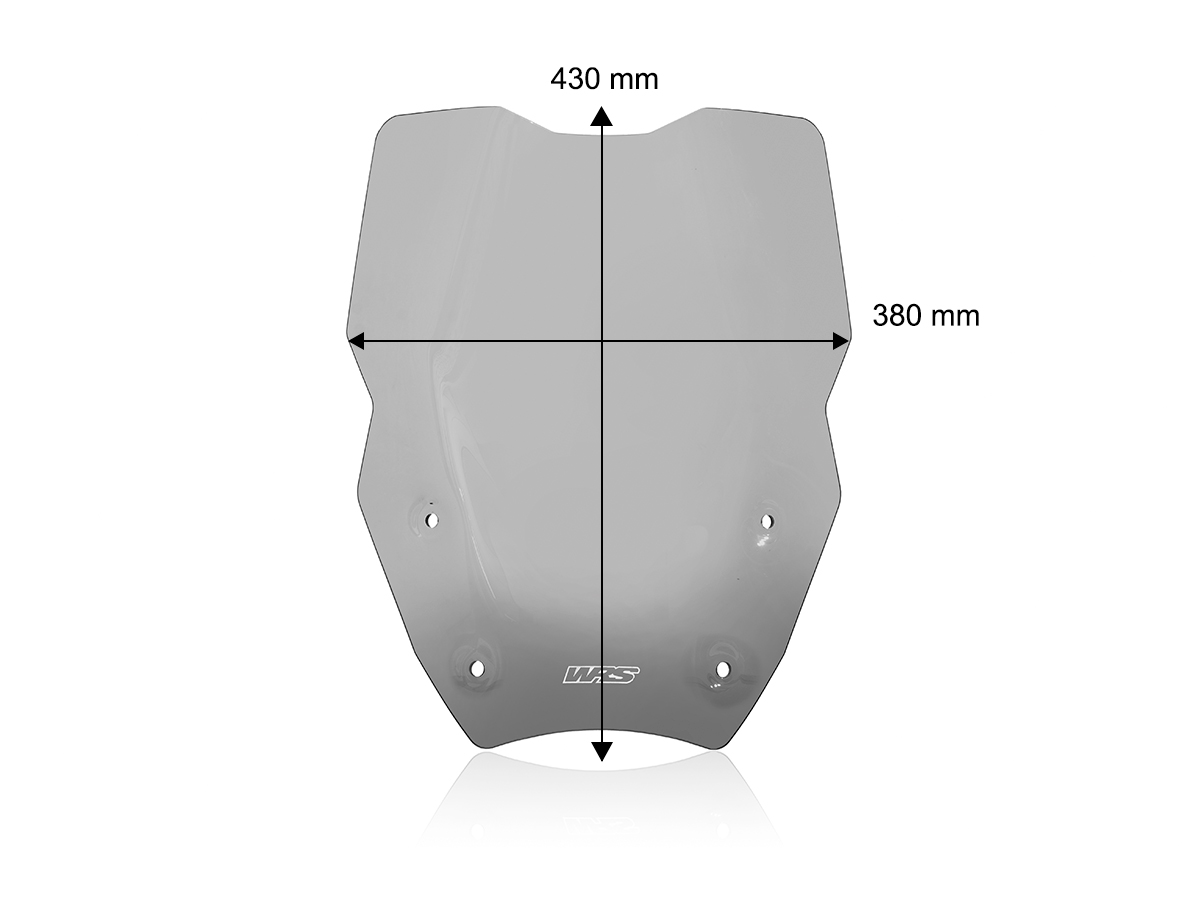 CUPOLINO CAPONORD CON RADAR WRS BMW R 1300 GS 2023-2025
