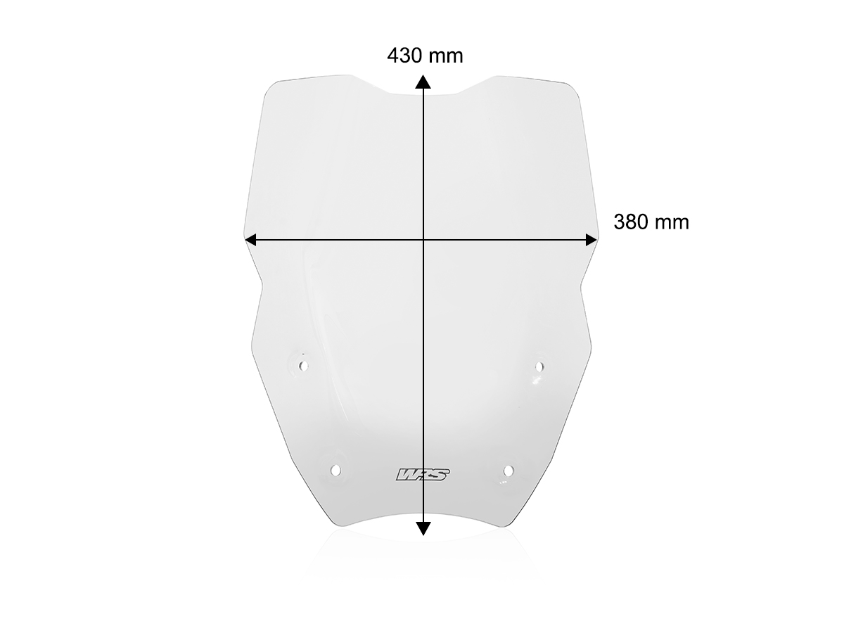 CUPOLINO CAPONORD CON RADAR WRS BMW R 1300 GS 2023-2025