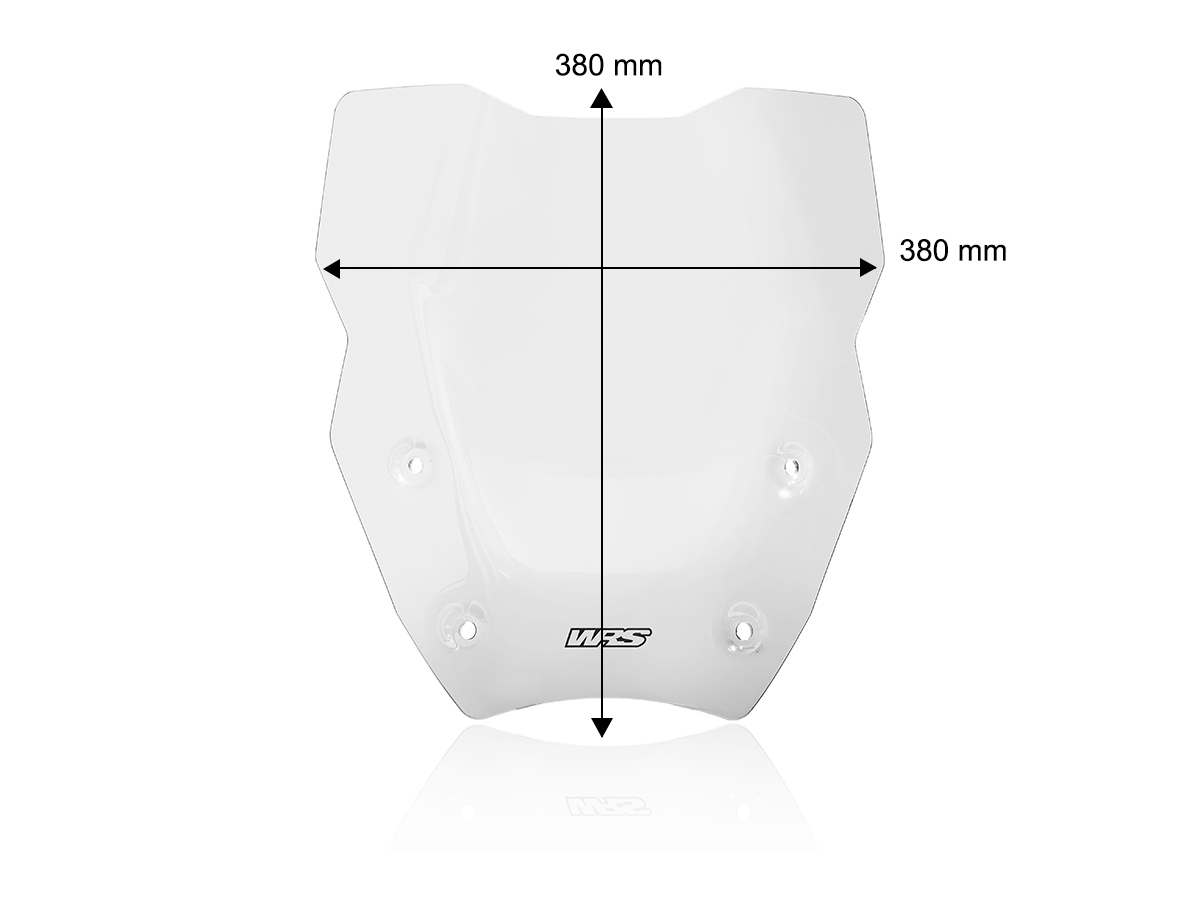 CUPOLINO TOURING CON RADAR WRS BMW R 1300 GS 2023-2025 - immagine 2