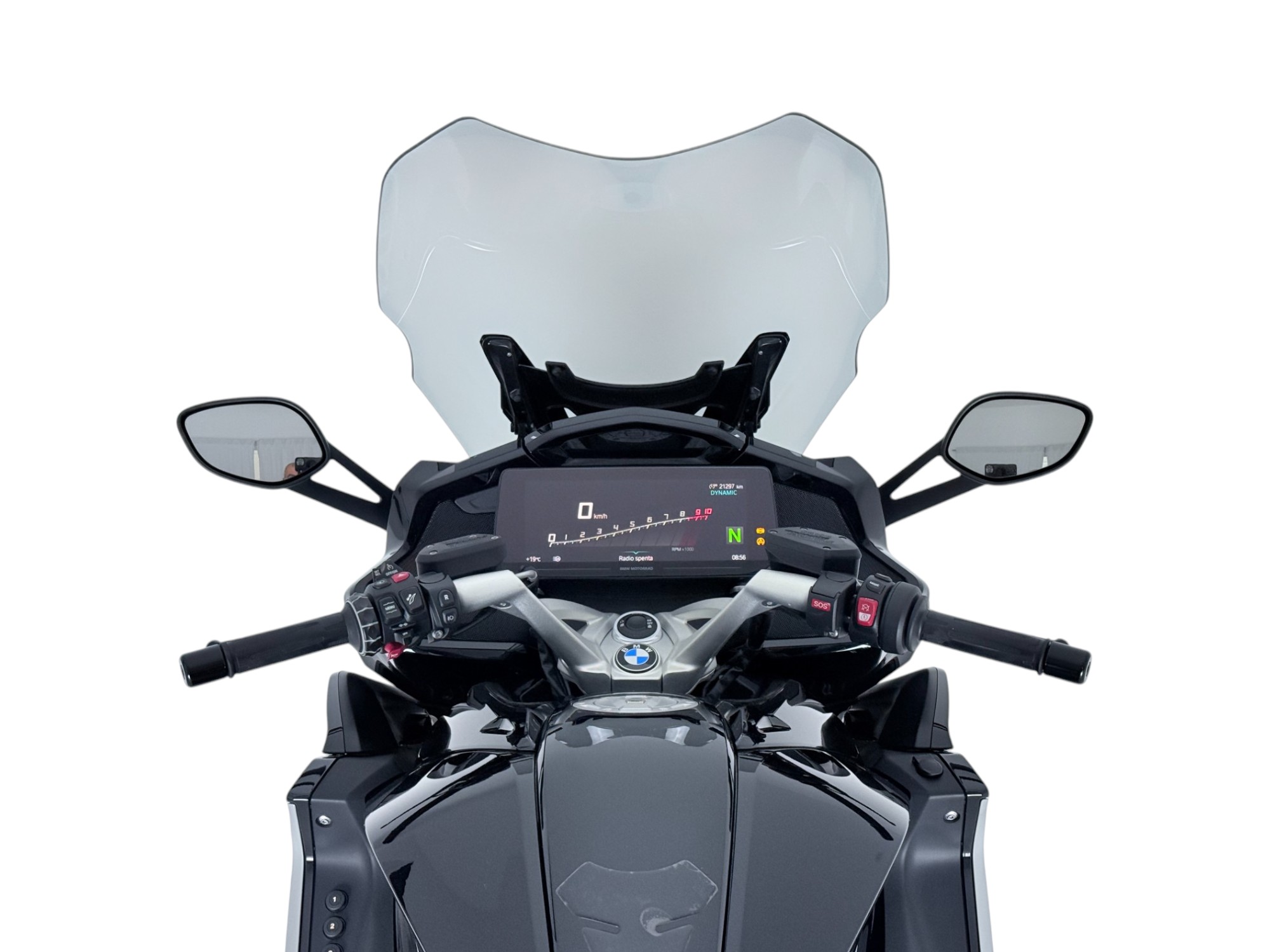 CUPOLINO TOURING WRS BMW K 1600 GT / GTL 2010-2025 - K 1600 B / BAGGER 2018-2025 - K 1600 EXCLUSIVE / SPORT 2011-2016 - K 1600 GRAND AMERICA 2018-2025 - immagine 11