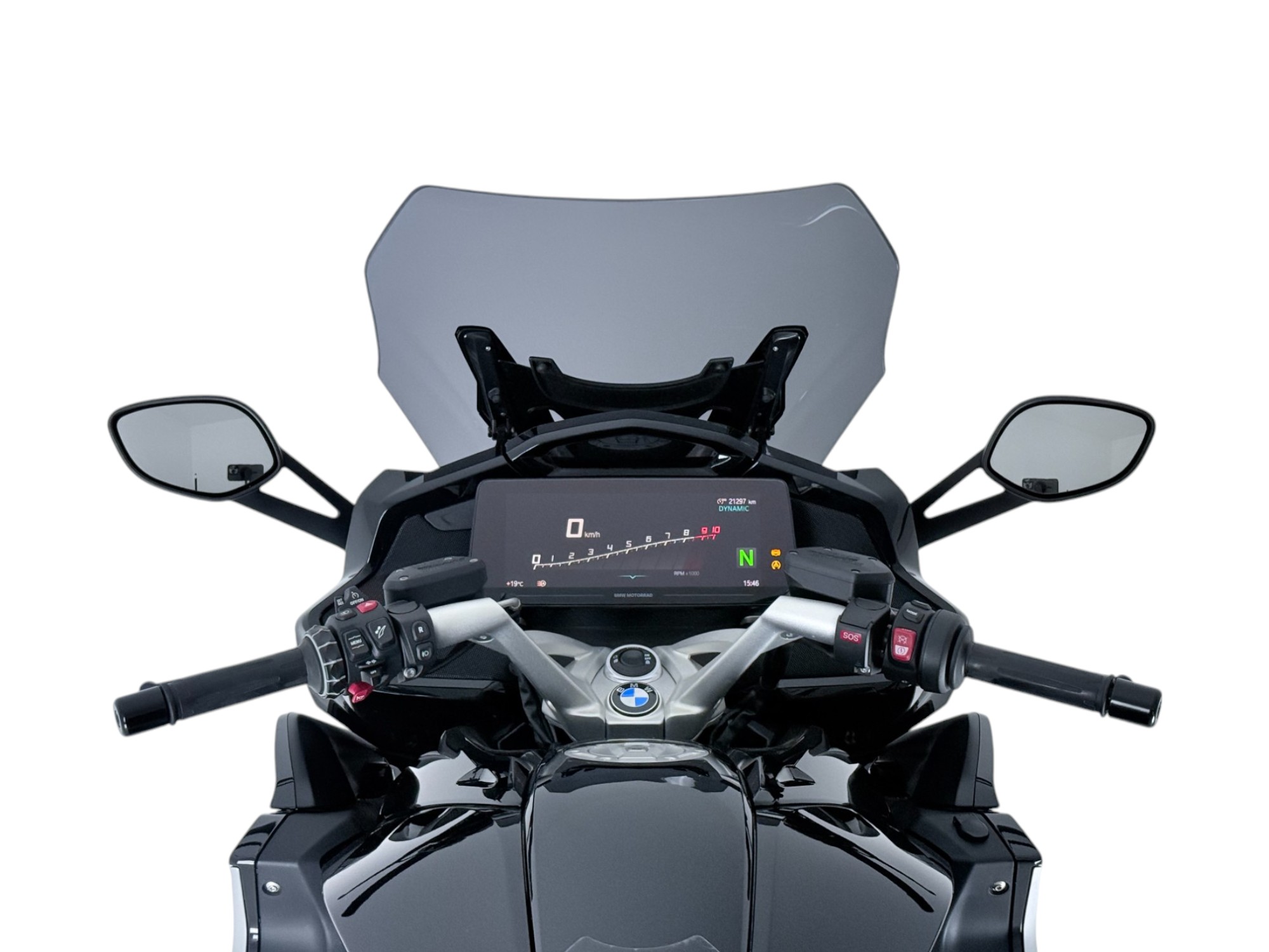 CUPOLINO SPORT WRS BMW K 1600 GT / GTL 2010-2025 - K 1600 B / BAGGER 2018-2025 - K 1600 EXCLUSIVE / SPORT 2011-2016 - K 1600 GRAND AMERICA 2018-2025 - immagine 12