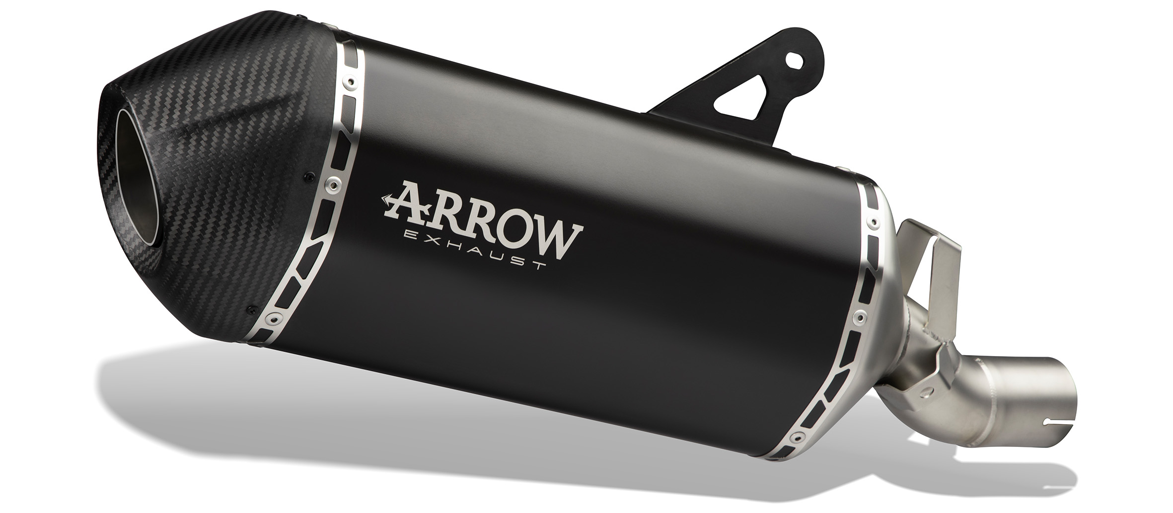 Terminale Sonora titanio con fondello carby ARROW per BMW F 850 GS dal 2021.0 al 2024 - immagine 2