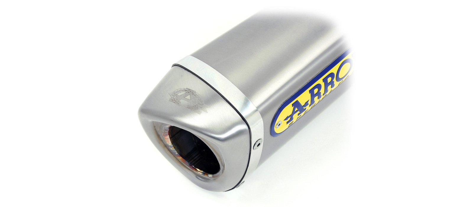 Terminale Trophy titanio con fondello carby ARROW per Honda CBR 1000 RR dal 2012.0 al 2013 - immagine 3