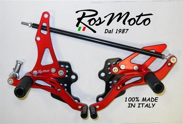 Pedane arretrate Yamaha Fazer FZ8 - Ros Moto - immagine 2