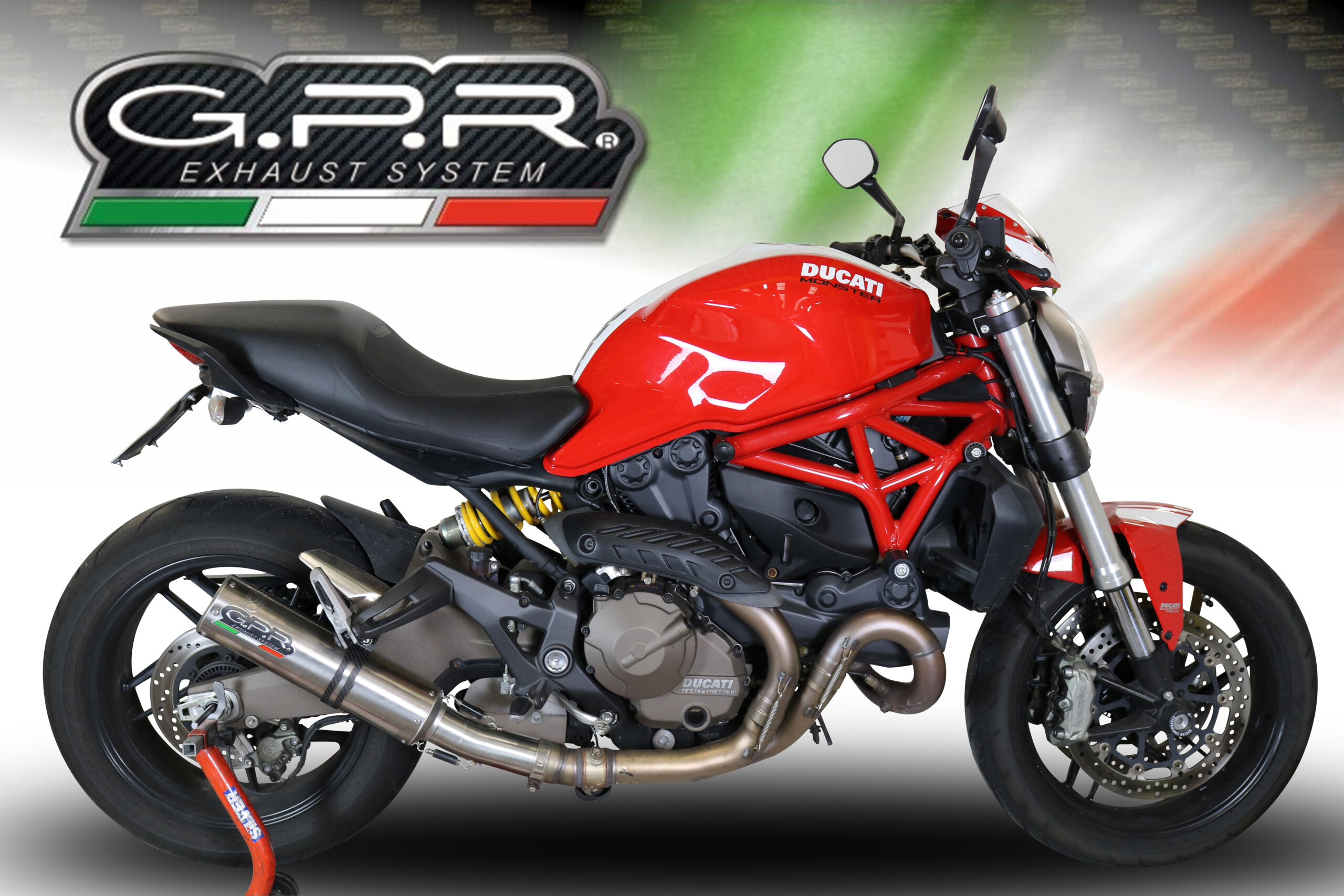 GPR M3 Titanium Natural PER Monster 1200 S/R 2017/2021 e4 DAL 2017 AL 2021 - immagine 6