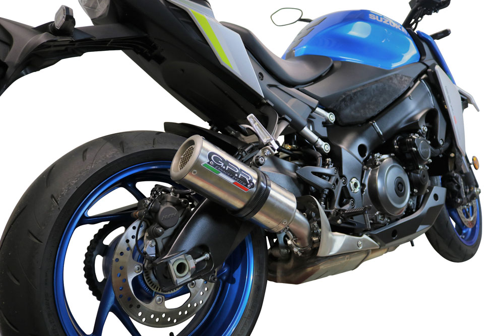 GPR M3 Inox PER Gsx-S 1000 GT 2017/2020 e4 DAL 2017 AL 2020 - immagine 7