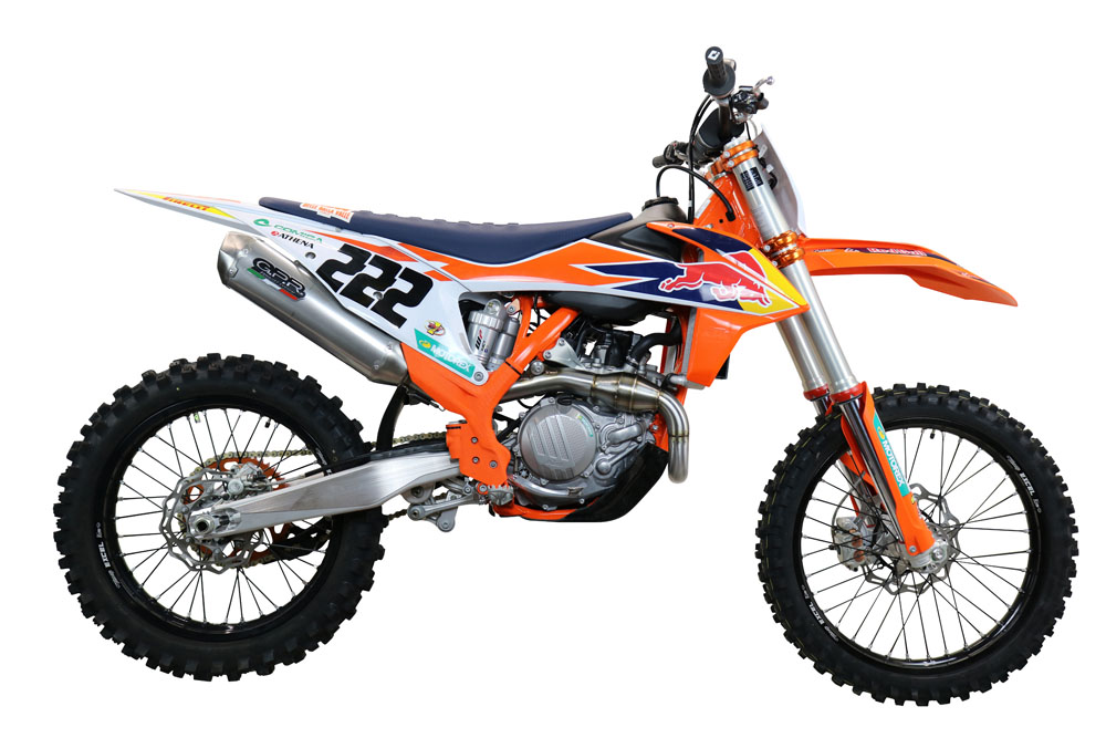 GPR Pentacross Inox PER SX-F Factory Edition 450 2018/2021 DAL 2018 AL 2021 - immagine 7