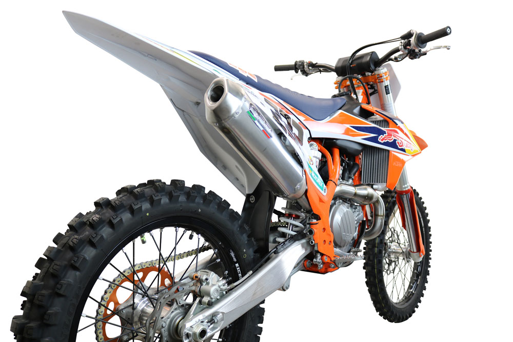 GPR Pentacross Inox PER SX-F Factory Edition 450 2018/2021 DAL 2018 AL 2021 - immagine 9