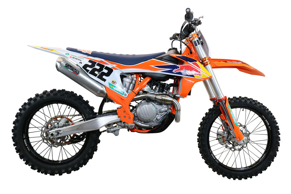 GPR Pentacross FULL Titanium PER EC 450F 2021/2023 DAL 2021 AL 2023 - immagine 6