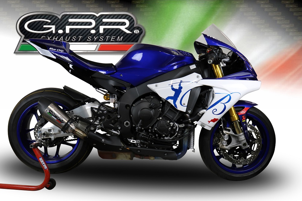 GPR New Grand Prix Evo Titanium PER Yzf R1/R1-M 2017/2019 e4 DAL 2017 AL 2019 - immagine 4