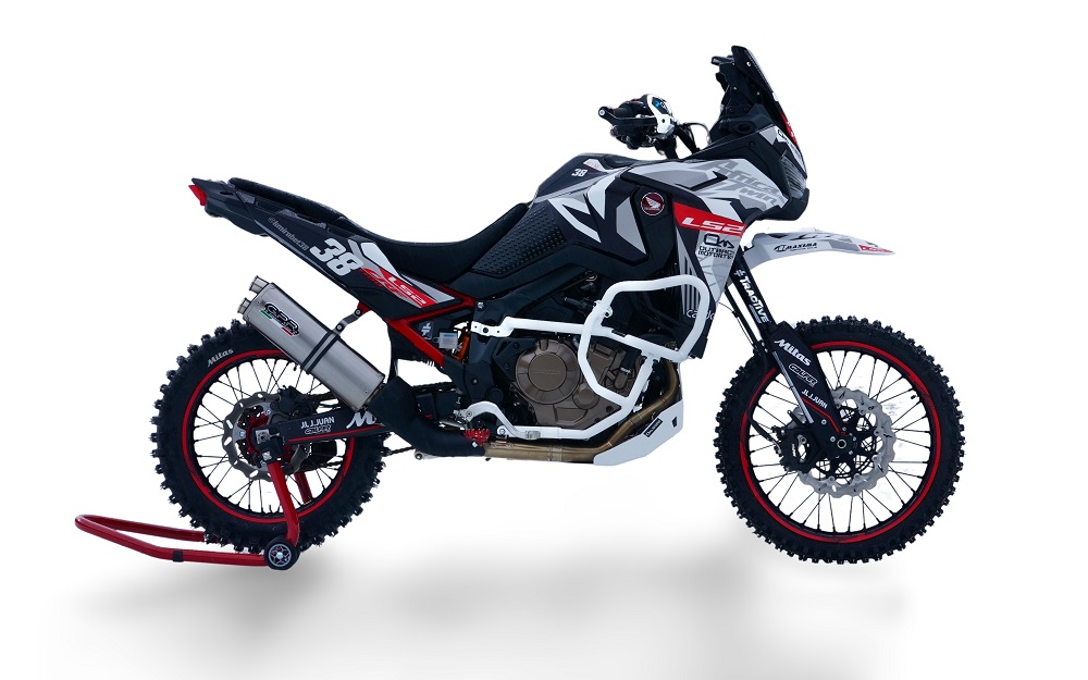 GPR Dual Inox PER Crf 1100 L Africa Twin 2020/2023 e5 DAL 2020 AL 2023 - immagine 4