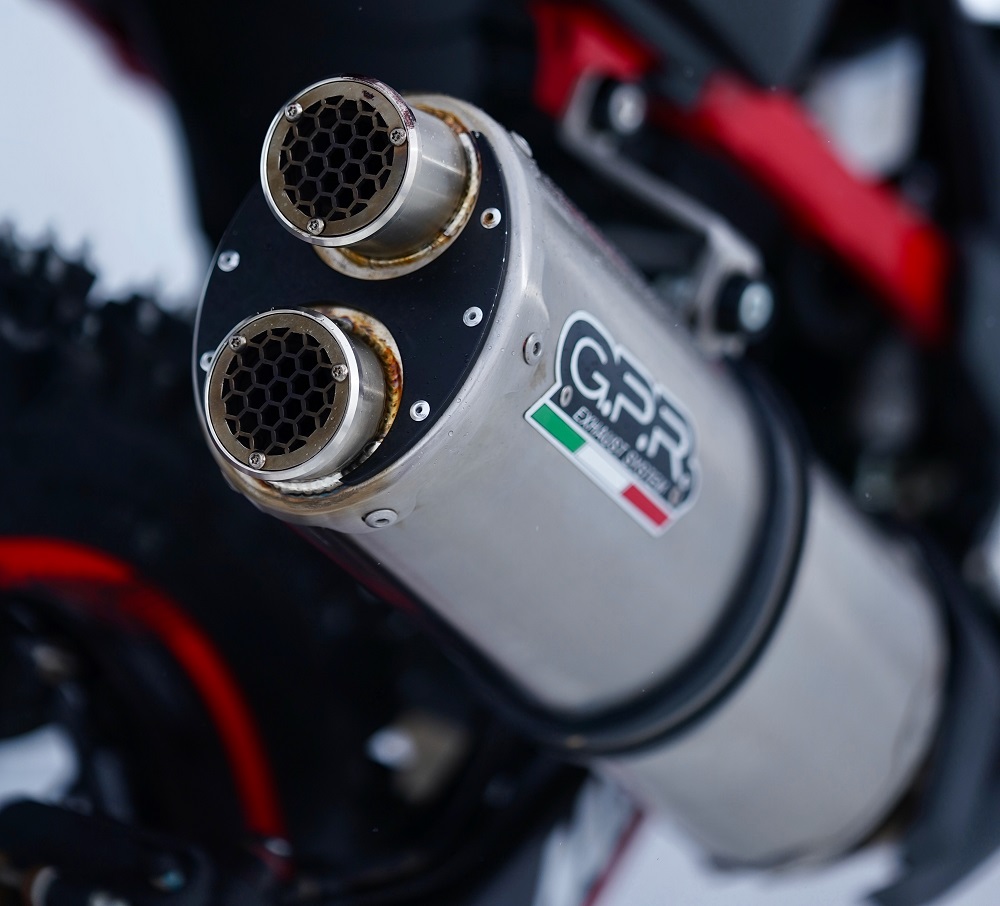 GPR Dual Inox PER Crf 1100 L Africa Twin 2020/2023 e5 DAL 2020 AL 2023 - immagine 6