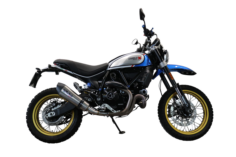 GPR New Grand Prix Evo Titanium PER Scrambler 800 Desert Sled - DS Fasthouse 2021/2024 e5 DAL 2021 AL 2024 - immagine 4