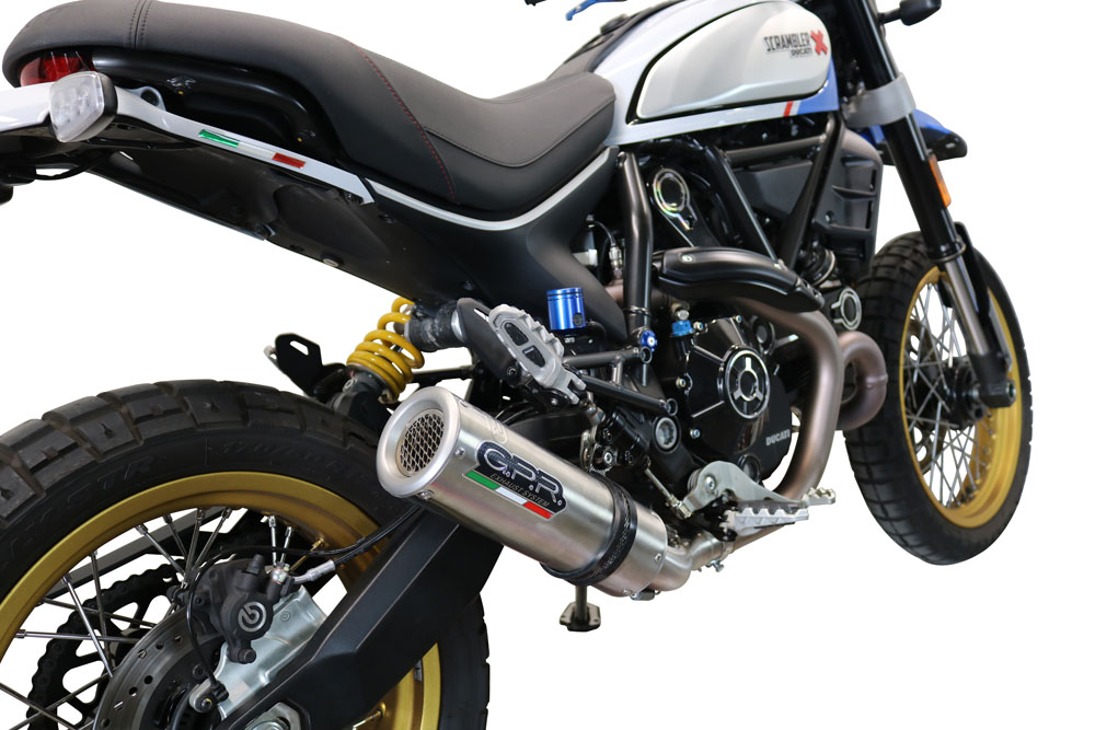 GPR M3 Titanium Natural PER Scrambler 800 Icon - Icon Dark 2021/2022 e5 DAL 2021 AL 2022 - immagine 8