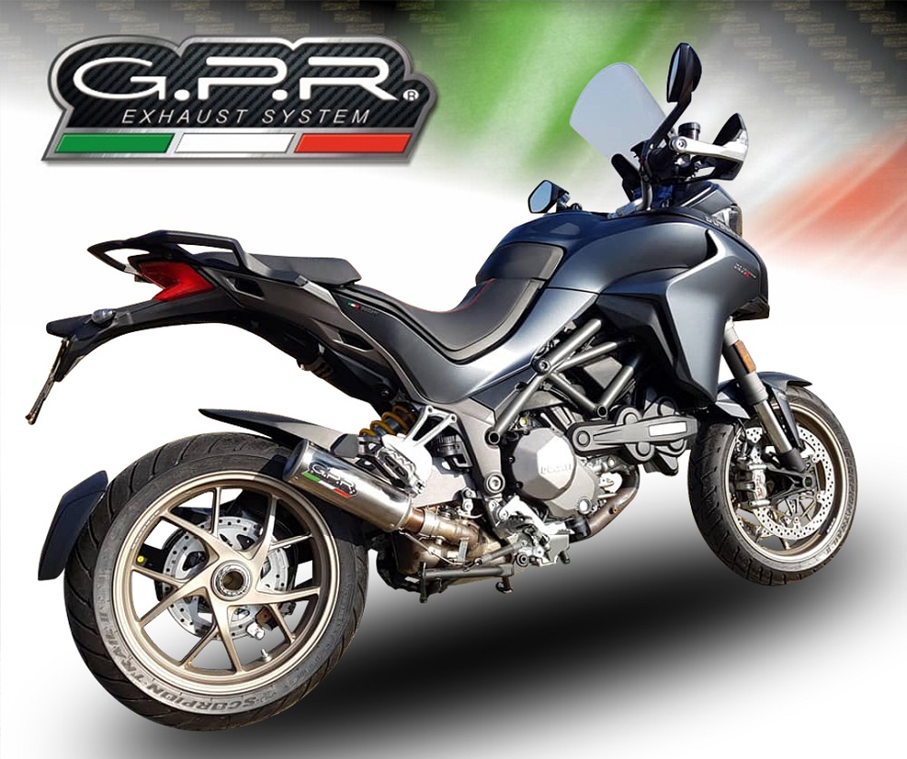 GPR M3 Titanium Natural PER Multistrada 1260 2018/2020 e4 DAL 2018 AL 2020 - immagine 6