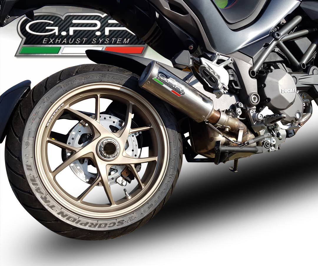 GPR M3 Titanium Natural PER Multistrada 1260 2018/2020 e4 DAL 2018 AL 2020 - immagine 7