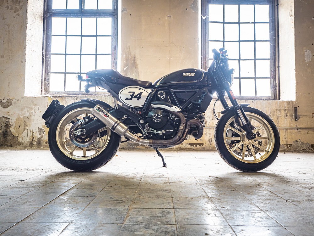 GPR M3 Titanium Natural PER Scrambler 800 2015/2016 DAL 2015 AL 2016 - immagine 6