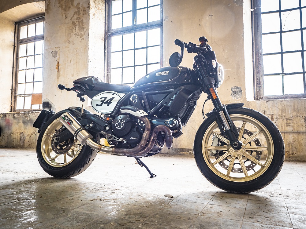 GPR M3 Titanium Natural PER Scrambler 800 2015/2016 DAL 2015 AL 2016 - immagine 8