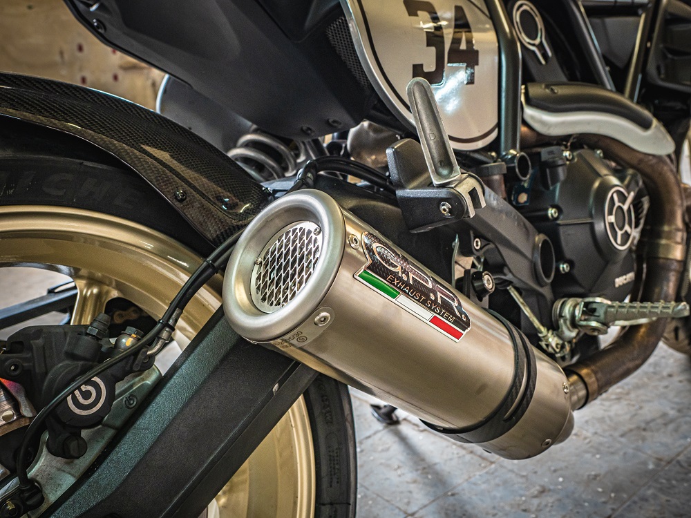 GPR M3 Titanium Natural PER Scrambler 800 2015/2016 DAL 2015 AL 2016 - immagine 10