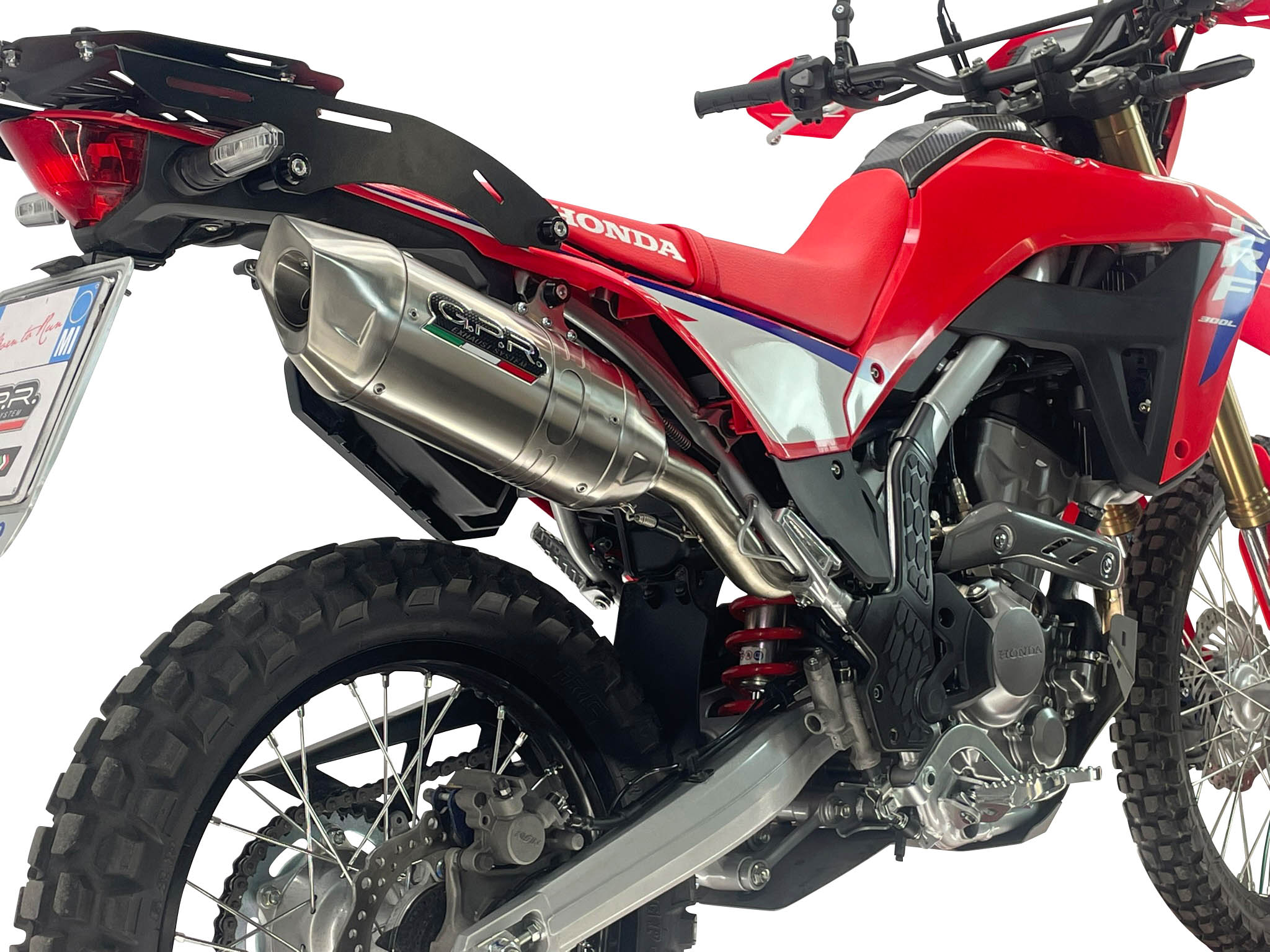 GPR Furore-X Inox PER Crf 300 L / Rally 2021/2024 e5 DAL 2021 AL 2024 - immagine 6