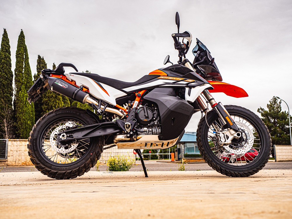 GPR New Grand Prix Evo Black Titanium PER Adventure 890 - 890 R Rally 2020/2024 e5 DAL 2020 AL 2024 - immagine 4