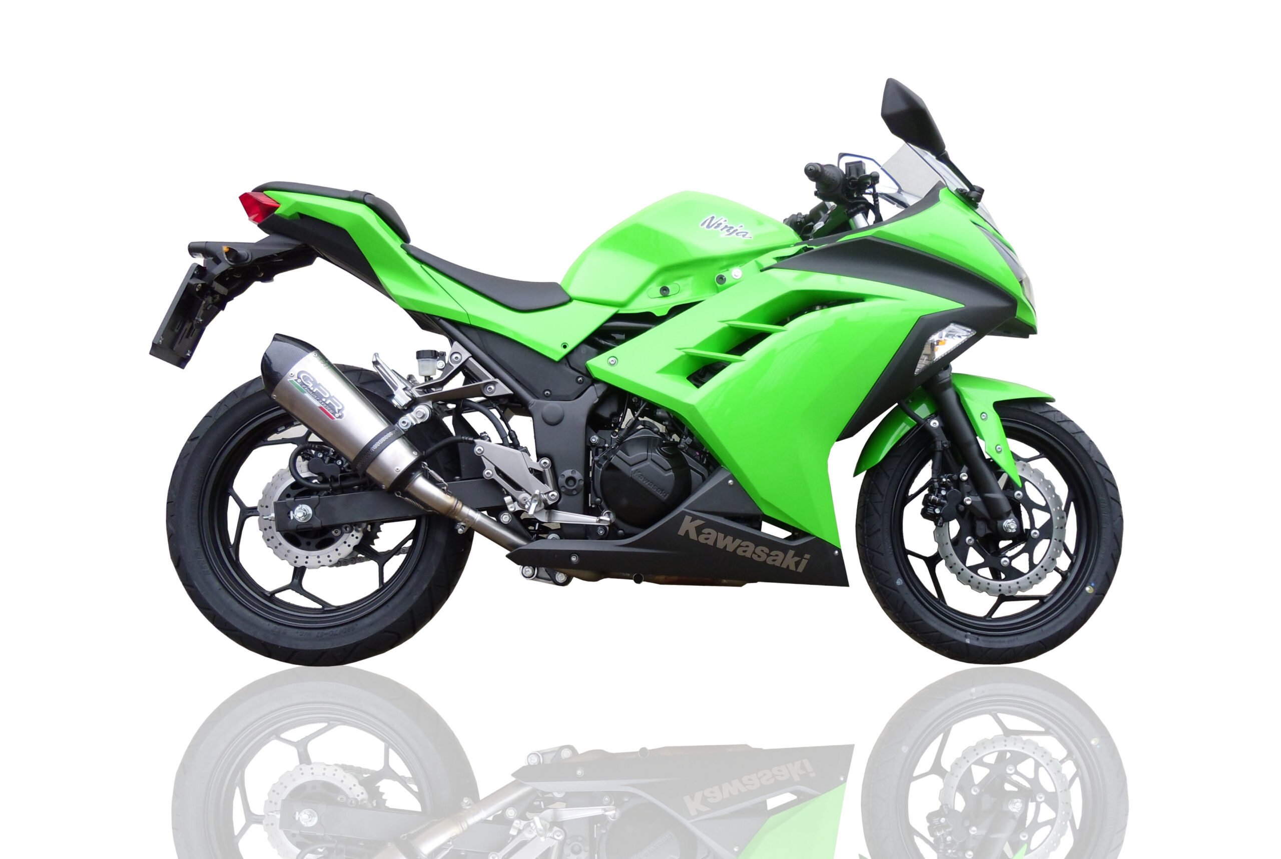 GPR New Grand Prix Evo Titanium PER Ninja 300 R 2012/2017 e3 DAL 2012 AL 2017 - immagine 4