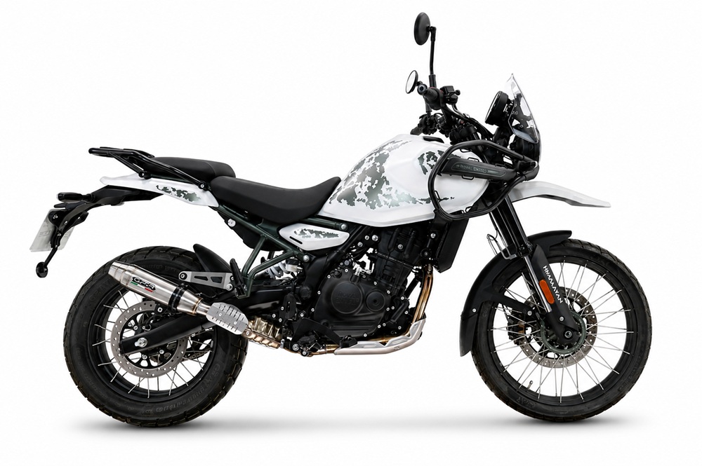GPR Deeptone Inox PER Himalayan 450 2024/2025 e5 Plus DAL 2024 AL 2025 - immagine 6