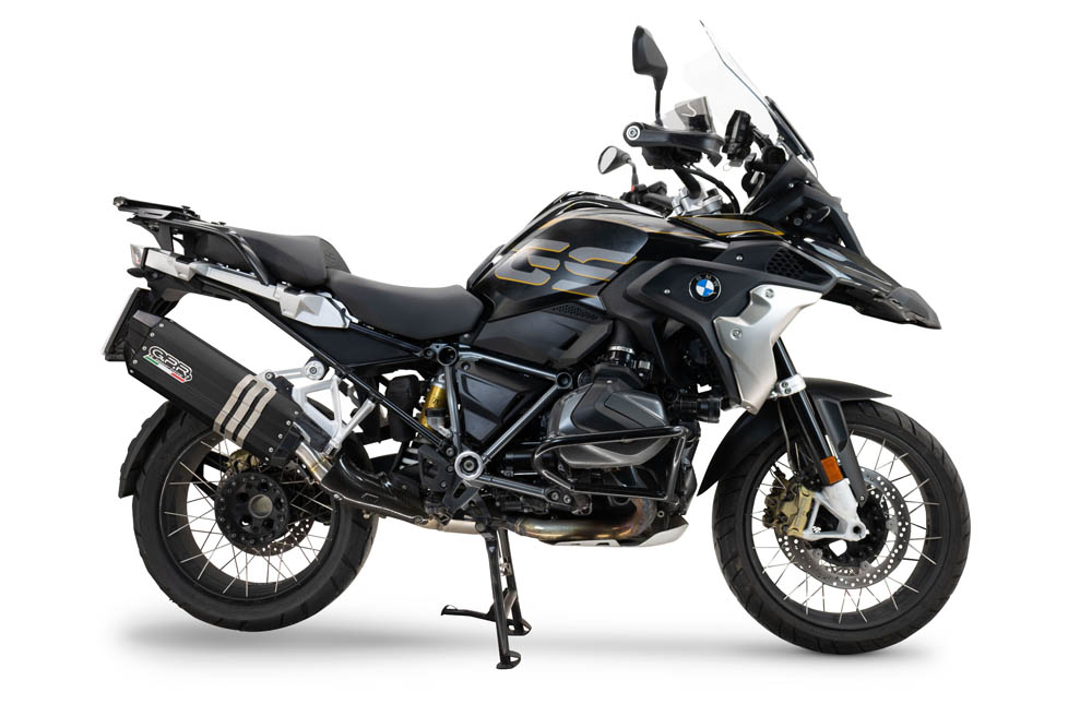 GPR Hyper Sonic Black Titanium PER R 1250 Gs Adventure 2021/2024 e5 DAL 2021 AL 2024 - immagine 4