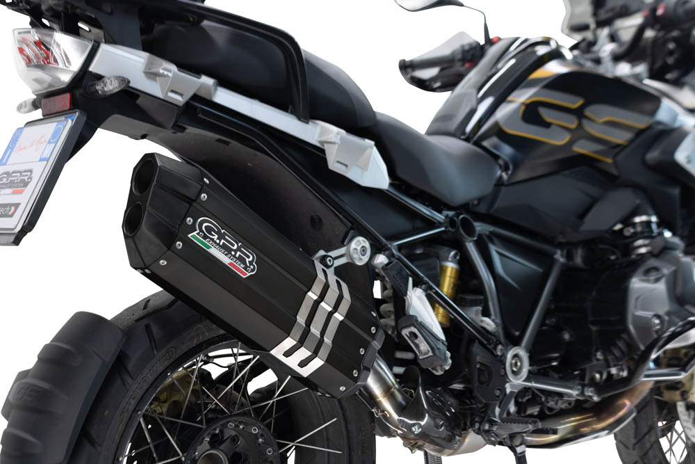 GPR Hyper Sonic Black Titanium PER R 1250 Gs Adventure 2021/2024 e5 DAL 2021 AL 2024 - immagine 5