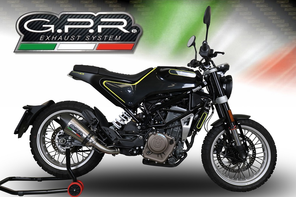 GPR New Grand Prix Evo Titanium PER Svartpilen 401 2018/2019 e4 DAL 2018 AL 2019 - immagine 4