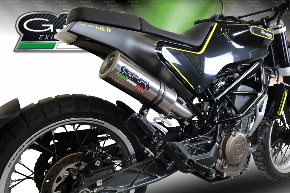 GPR M3 Titanium Natural PER Svartpilen 401 2018/2019 e4 DAL 2018 AL 2019 - immagine 8