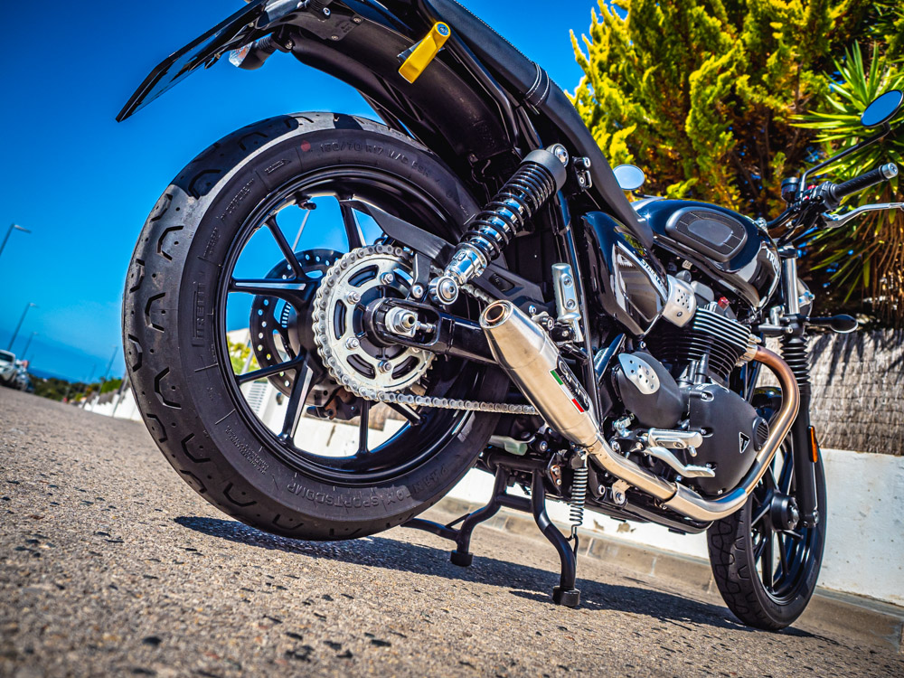 GPR Deeptone Inox PER Street Twin 900 2015/2019 e3 DAL 2015 AL 2019 - immagine 6