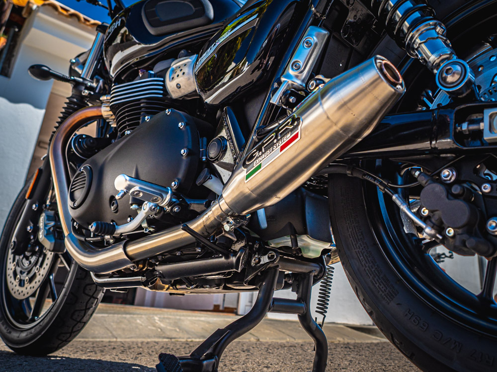 GPR Deeptone Inox PER Street Twin 900 2015/2019 e3 DAL 2015 AL 2019 - immagine 7