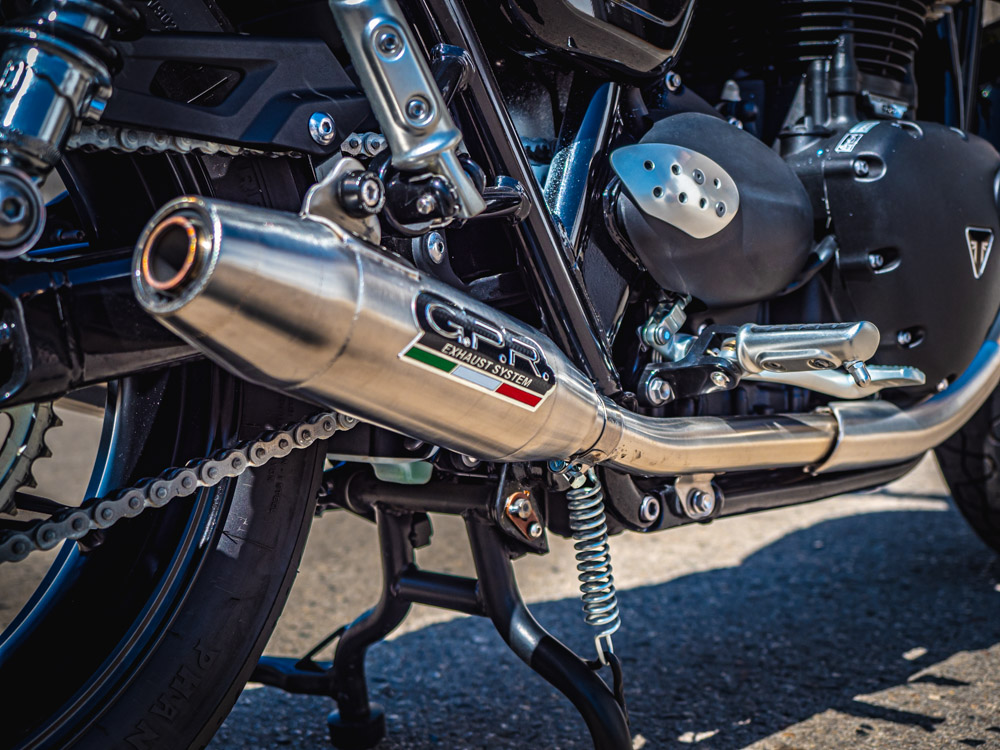 GPR Deeptone Inox PER Street Twin 900 2015/2019 e3 DAL 2015 AL 2019 - immagine 8