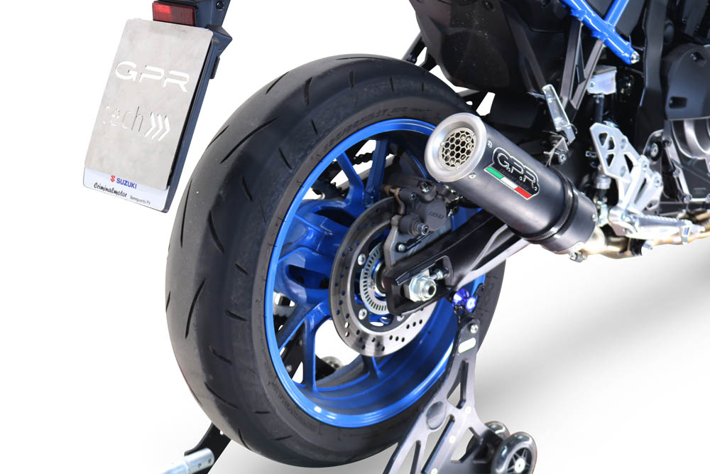 GPR M3 Black Titanium PER Gsx-8S 2022/2024 e5 DAL 2022 AL 2024 - immagine 6