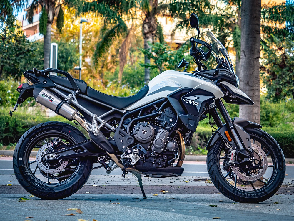 GPR New Grand Prix Evo Titanium PER Tiger 900 2020/2023 e5 DAL 2020 AL 2023 - immagine 4