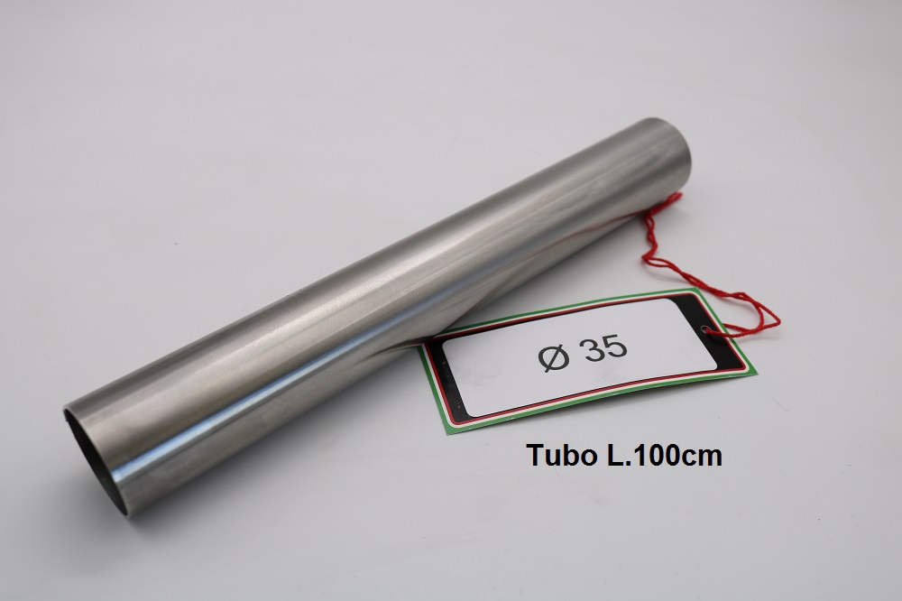 GPR Tubo inox D. 35mm X 1mm L.1000mm PER Tubo inox D. 35mm X 1mm L.1000mm DAL AL