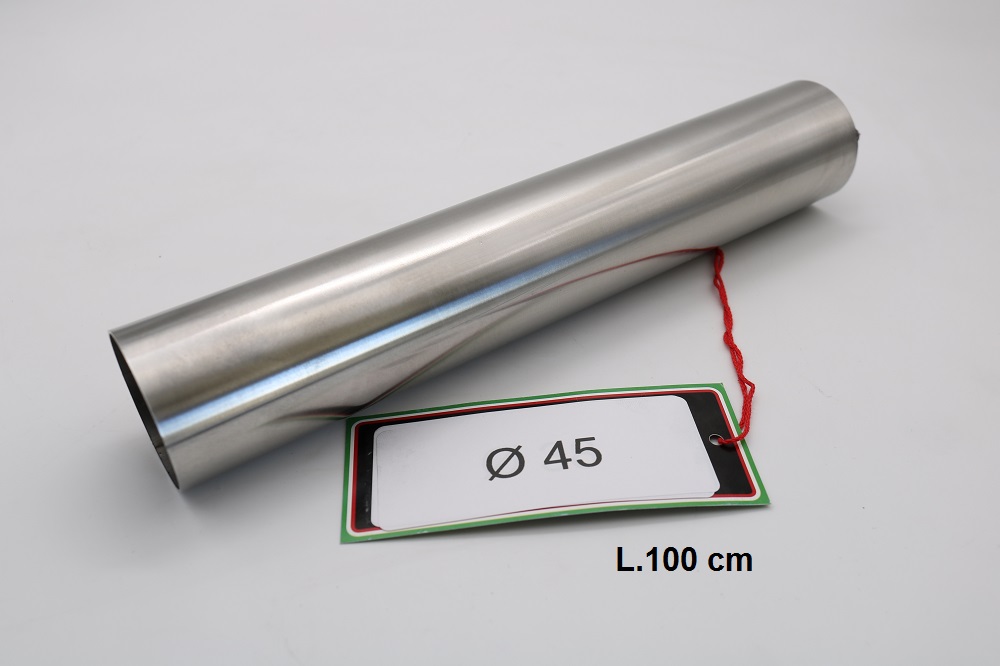 GPR Tubo inox D. 45mm X 1mm L.1000mm PER Tubo inox D. 45mm X 1mm L.1000mm DAL AL