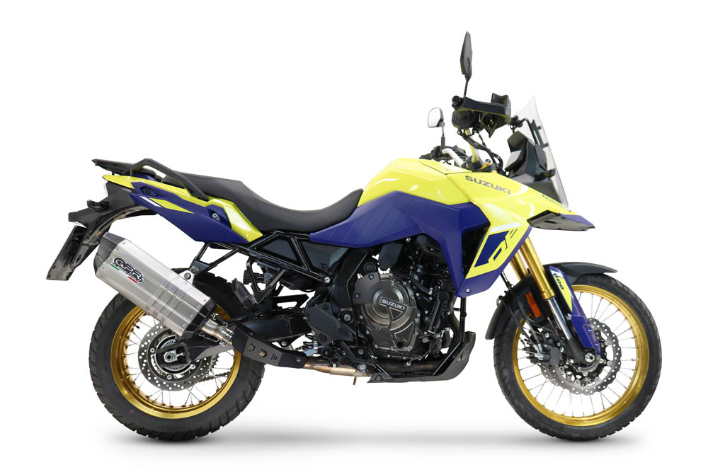 GPR Hyper Sonic Titanium PER V-STROM DL 800 DE - SE 2025-2026 e5 Plus DAL 2025 AL 2026 - immagine 5