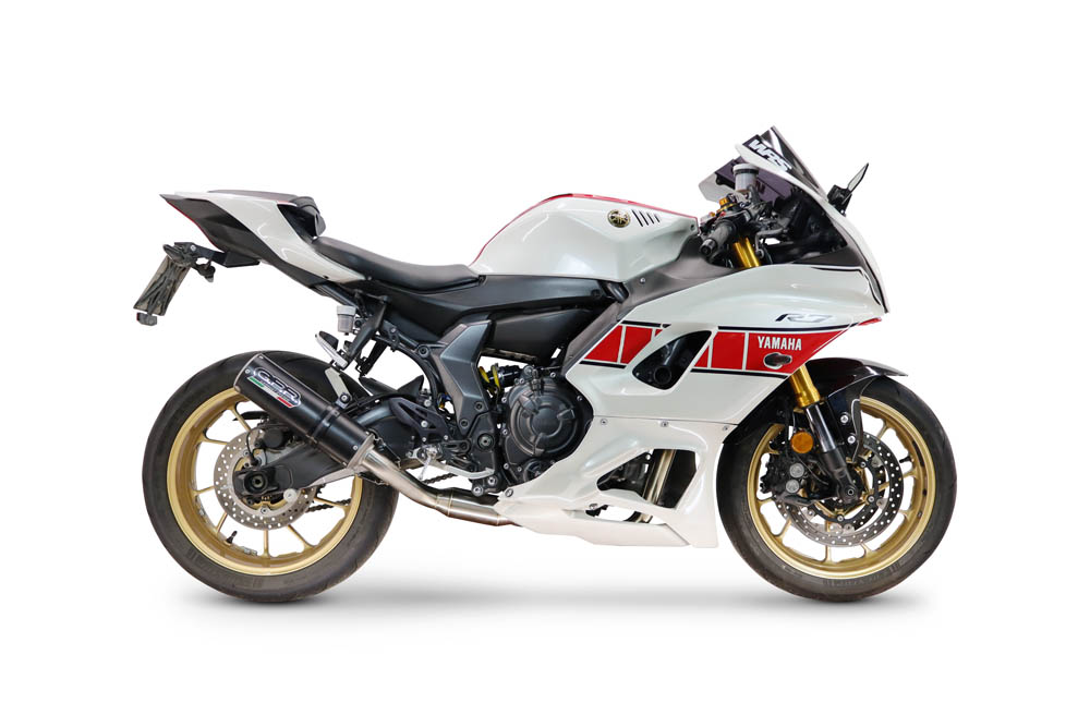 GPR M3 Black Titanium PER YZF R7 2021/2024 e5 DAL 2021 AL 2024 - immagine 2