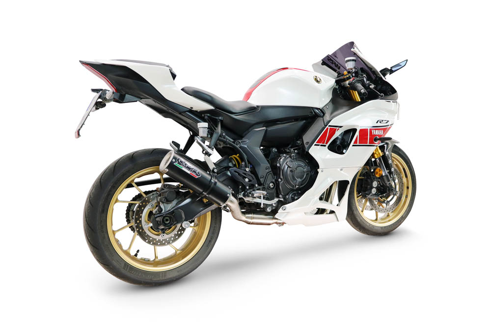 GPR M3 Black Titanium PER YZF R7 2021/2024 e5 DAL 2021 AL 2024 - immagine 3